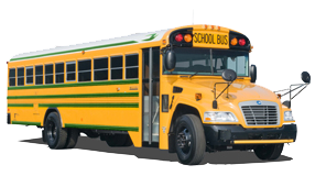 Blue Bird Vision Propane School Bus