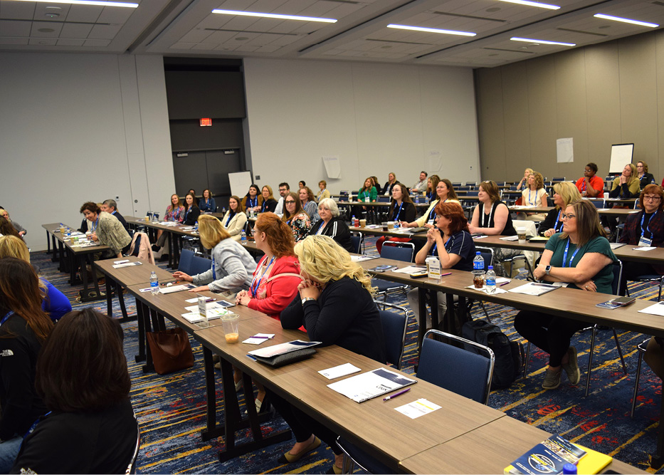 Attendees participate in the 2024 WIP Leadership Summit.