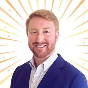 Young Professional of the Year award winner, Barrett Conway, Managing Director, Cetane Associates