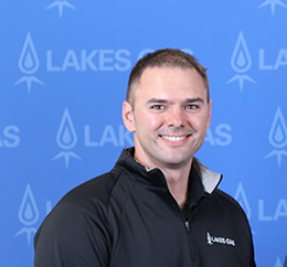 Chris McGuire is one of Lakes Gas leadership promotions