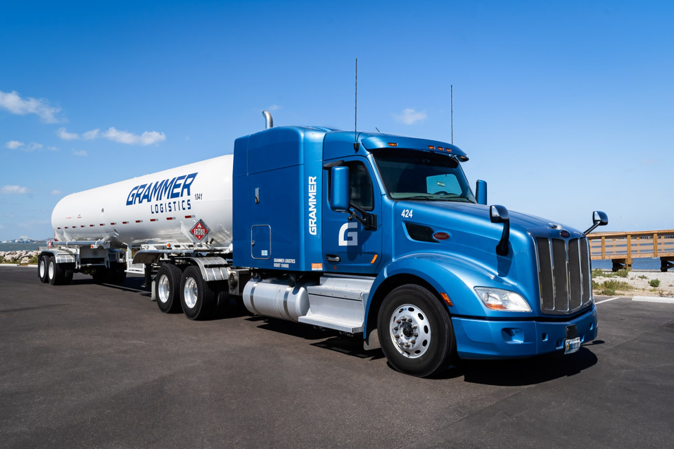 NGL operations is showcased in Grammer Logistics hauling.
