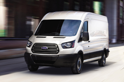 2015 ford transit swb white