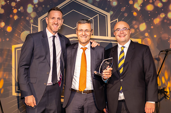 Argus LPG Excellence Award 2019 Presented Seb Willems Glencore Trader of the Year rpts BPN propane industry trusted source for news since 1939