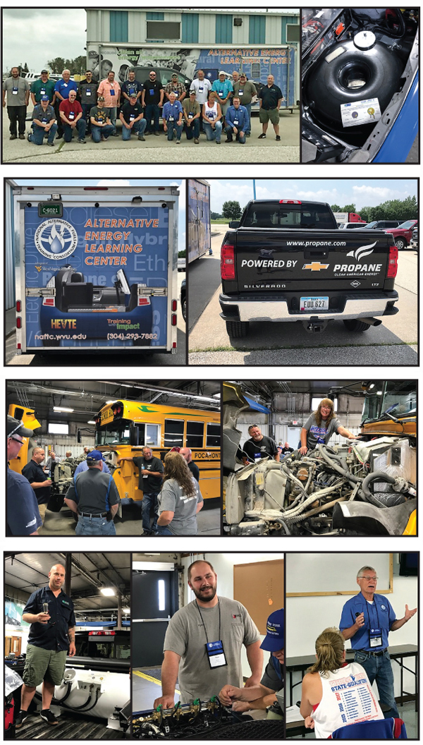 On-site Propane Autogas Technician Training Customized for Iowa Vehicle Techs BPN magazine 072018