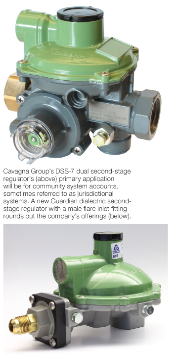 BPN New Equipment Showcase Features Cavagna's new 2nd stage regulator specific to LPG systems for community housing 01-21