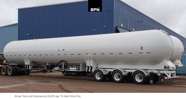 BPN presents new Quarterly Propane Truck Special to showcase new features for lpg marketers in trucks and transports from Arrow Trucks june 2020