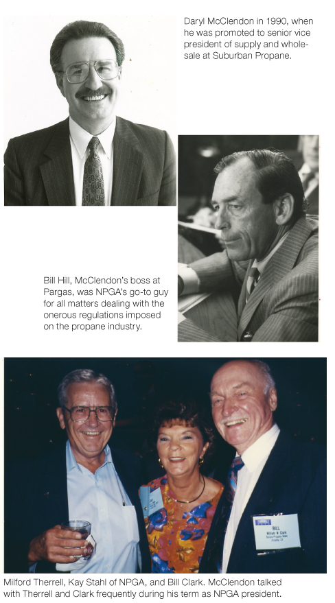 BPN celebrates 80th anniversary as propane industry's leading source of news and is thanked by lpg industry leader daryl McClendon 1