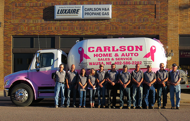 Carlson Home Auto Pink Truck