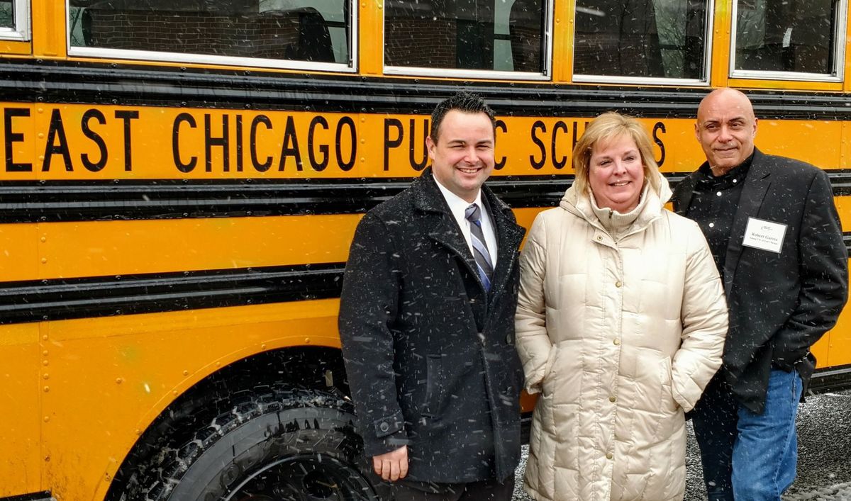 Chicago East School Bus pic
