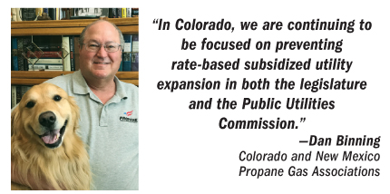 Dan Binning CEO Colorado and New Mexico Propane Gas Associations shares 2019 agenda focus with BPN the propane industry's leading source for news and information since 1939