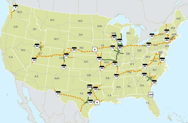 Federal Propane Highway Corridor