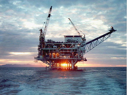 Offshore Drilling Platform Holly
