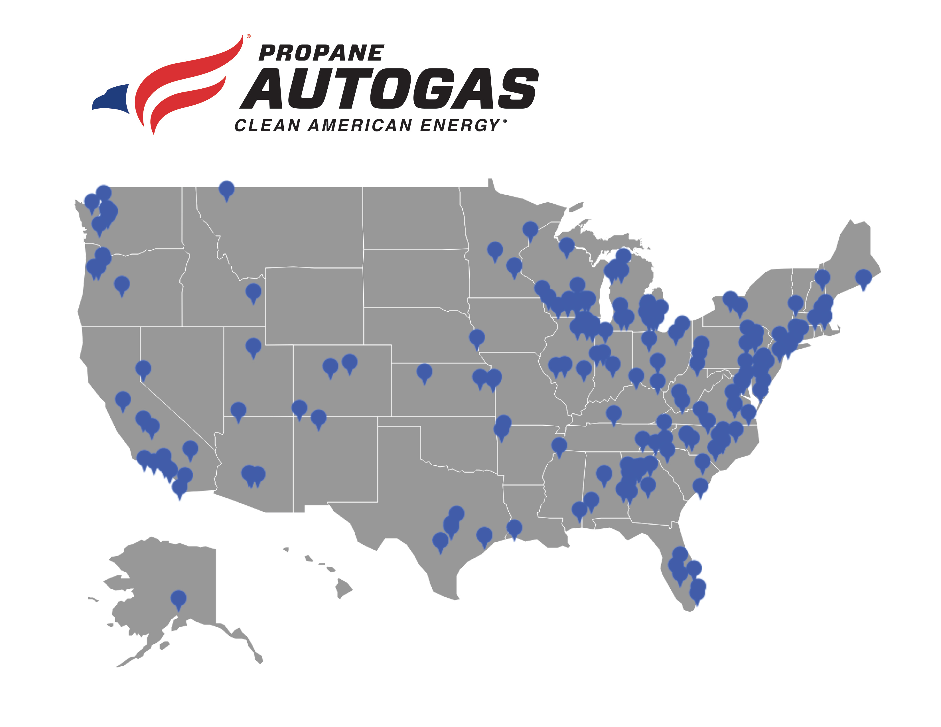 PERC Interactive USA Roadmap of Propane Autogas Fleets USA