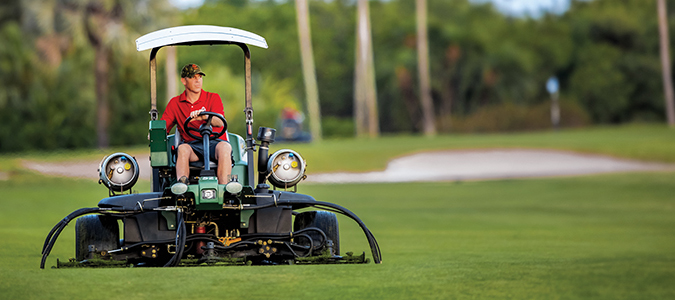 PERC Propane Mower Golf Course