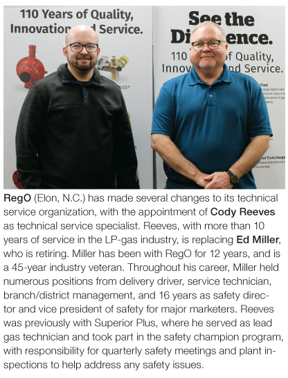 RegO announces two new members of Techical Support team including Frank Lane reports BPN 
