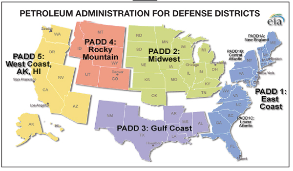 Propane Supply Forecast by USA PADD Region remains unpredictable for 2020-2021 eeports BPN the LPG industry leading source for news since 1939