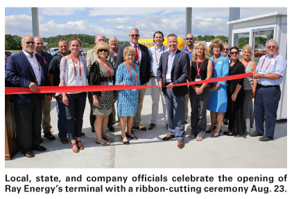 Ray Energy Opens 21-acre propane rail and LPG truck terminal in Hampton, N.Y. near Vermont. BPN 10-2018