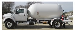 Roush CleanTech Ford F-150 propane-powered propane delivery vehicle