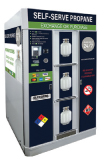 SE Expo new autogas product by Sleegers LPG Propane Cylinder Exchange kiosk