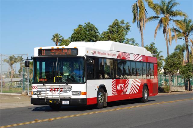 San Diego Gillig propane clean fuel autogas buses