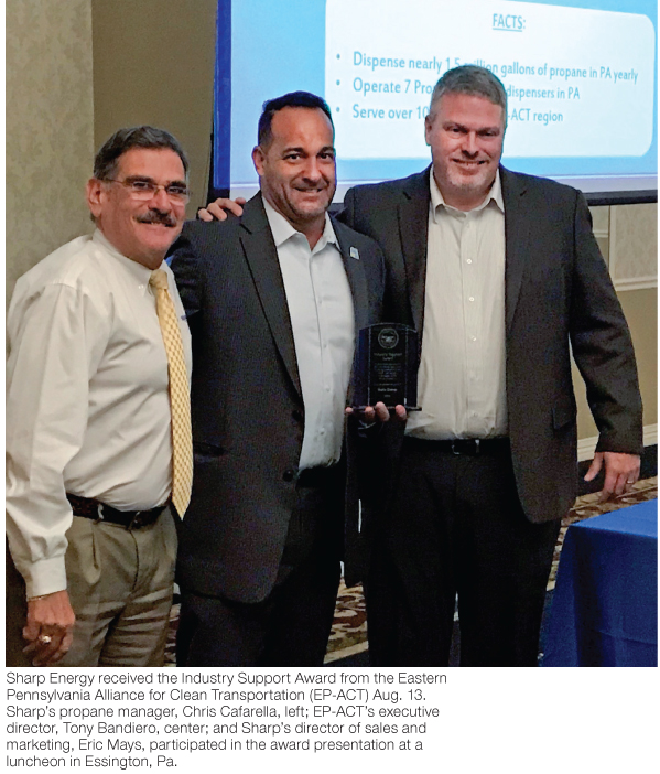 Sharp Energy Awarded For Clean Propane Autogas Fleets In partnership with AllianceAutogas Reports BPN the LPG industry trusted source for news since 1939.Oct 2019