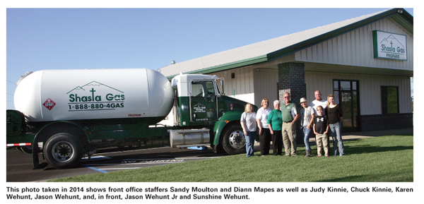 Shasta Gas Family Propane Company Advises small businesses to have Succession plan reports BPN in Feb. 2019