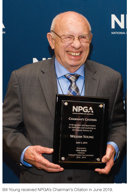 BPN July 2019 Then & Now features Bill Young of Superior Energy Systems celebrating 50 years in propane industry 