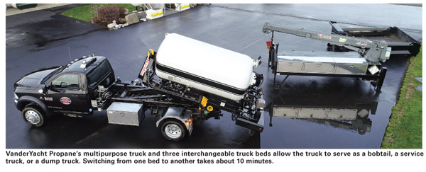 Vanderyacht Propane Builds Multipurpose Customized Delivery Truck