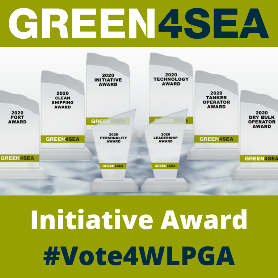 Vote for the World LPG Association WLPGA Innovation Award 2020 for WLPGA report on environmentally sustainable shipping standards for clean fuel propane reports BPN the propane industry leading source for news 