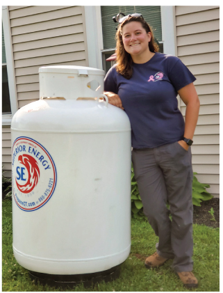 BPN profiles Women In Propane Samantha Bassett a rare female propane service technician at Superior Energy in Conn. butane-propane news sept 2019
