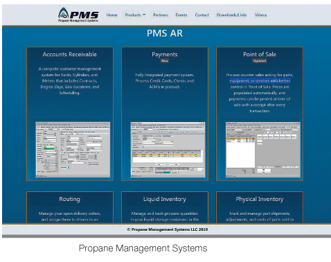 Propane Software by Propane Mgt Systems PMS new features for LPG industry