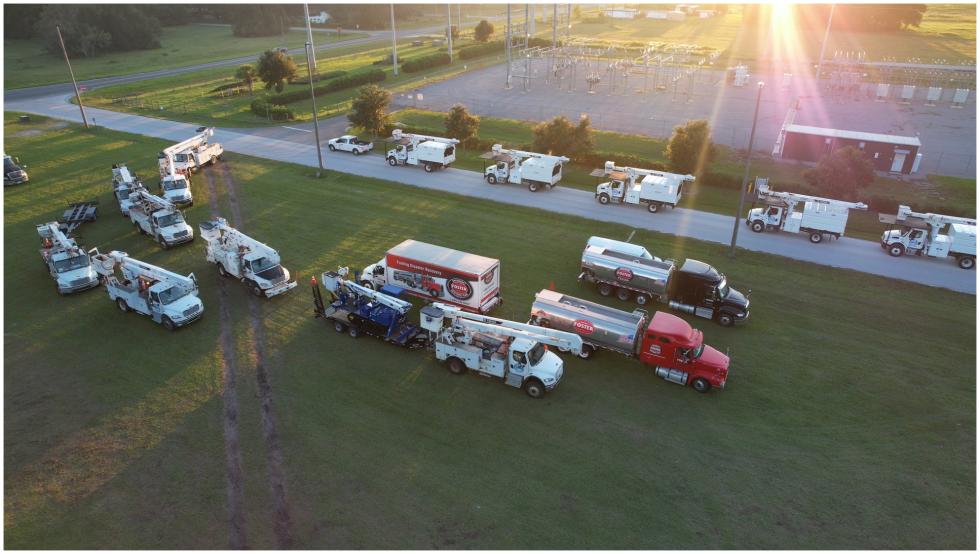 Foster Fuels trucks ready to send fuel to Florida residents affected by Hurricane Ian
