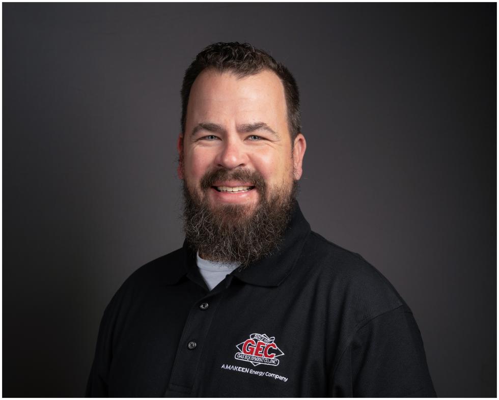 Headshot of Gene Morrison, dispensing systems product manager at Gas Equipment Company