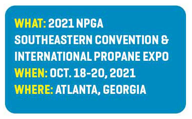 NPGA Southeast Expo; Oct. 18-20, 2021; Atlanta, Georgia