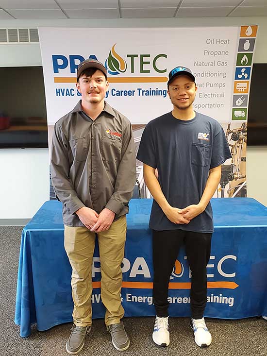 Graduates from PPA, Ty Hoke and Manny Genao Jr. sign on with leading HVAC & Energy companies.