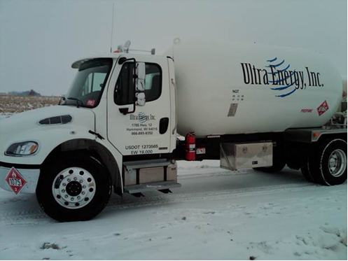 Ultra Energy bobtail truck