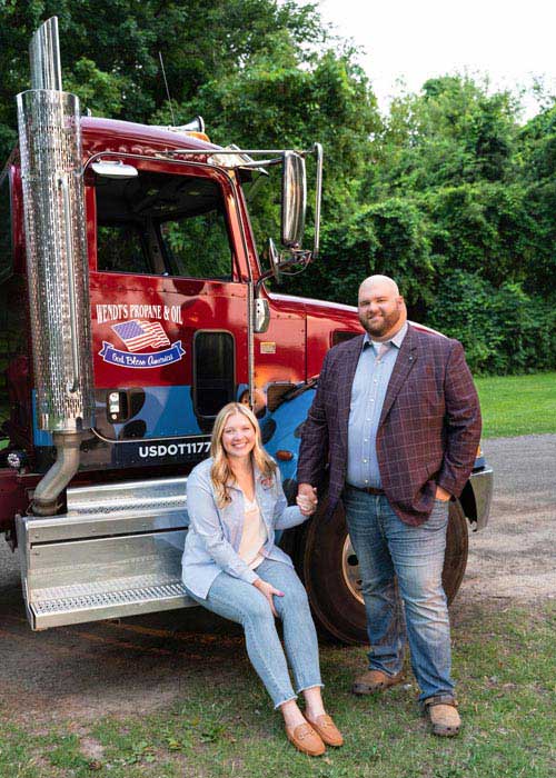 Trevor and Rachel Wendt, Wendt’s Propane & Oil