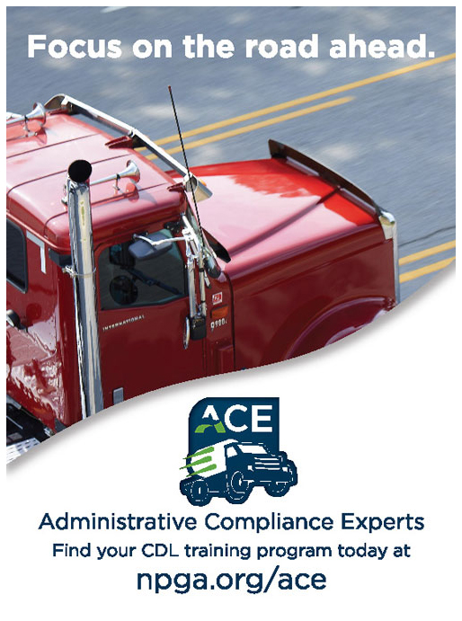 Part of NPGA’s advertising campaign promoting the ACE service.