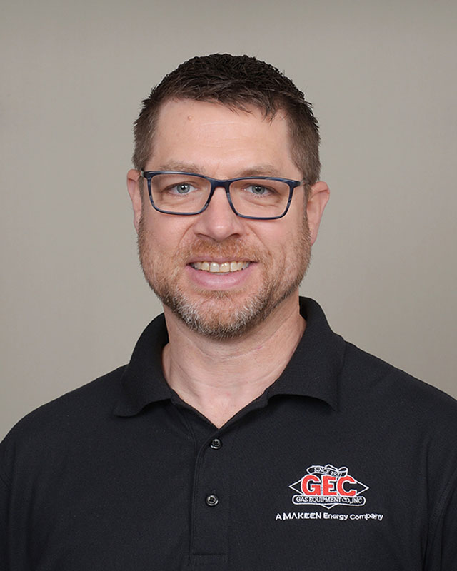 Jason Steichen, the new vice president of GEO, poses for a headshot.