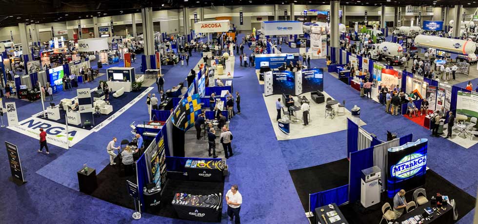 Aerial view of NPGA Southeastern Expo 2021