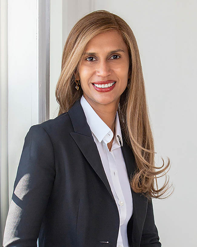 Nandini Sankara, vice president of marketing at Suburban Propane, poses for a headshot