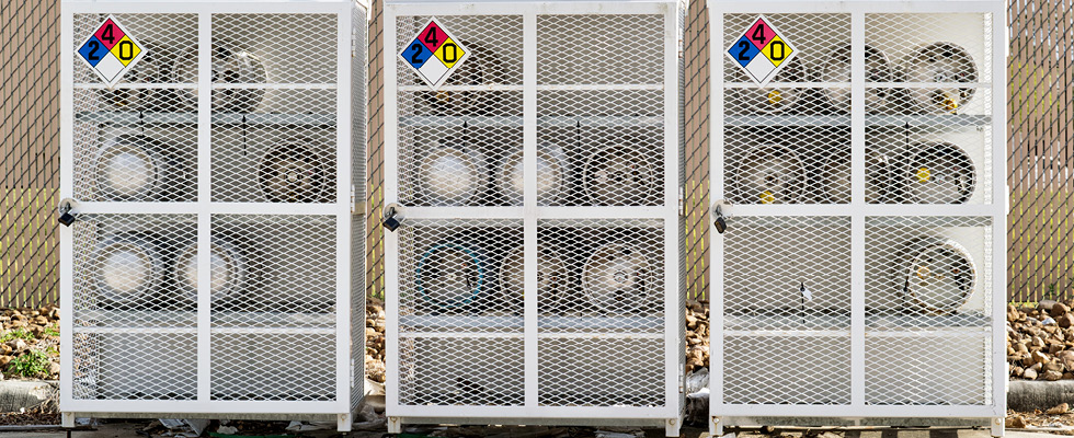 These cylinders and storage help navigate the NFPA 54 fuel gas code