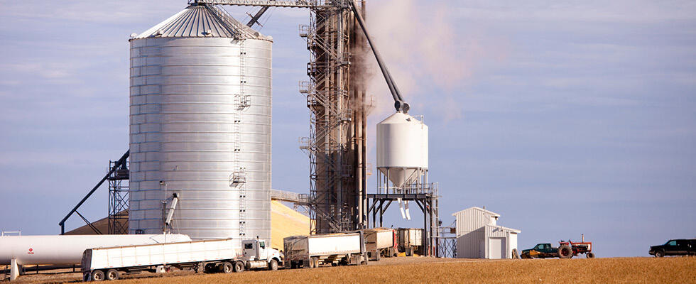This image shows propane use in agriculture