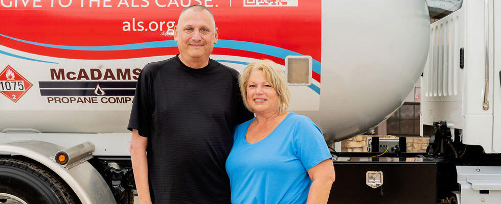 Bergquist supports employee Mike Vigliotti ALS journey