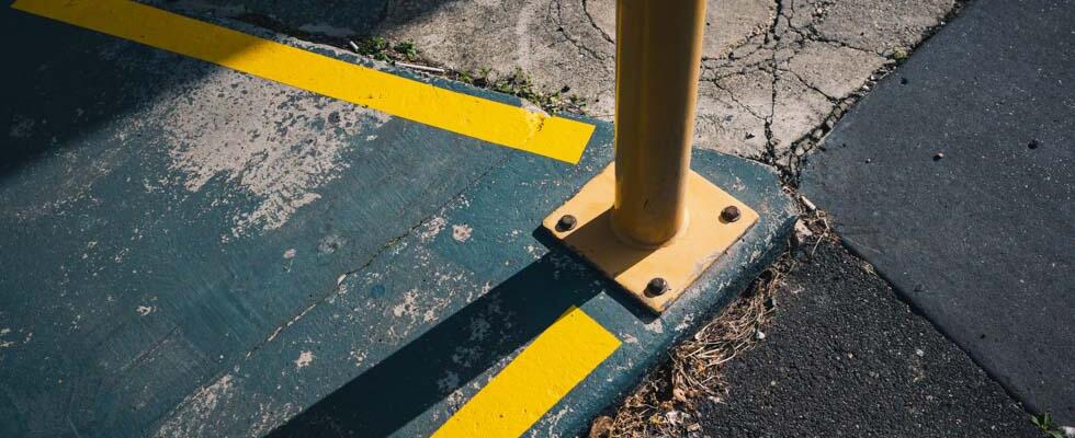 Propane bollard trip and fall case