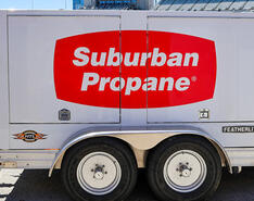 An image of Suburban Propane's track dryer at the Texas Motor Speedway
