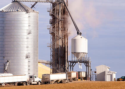 This image shows propane use in agriculture