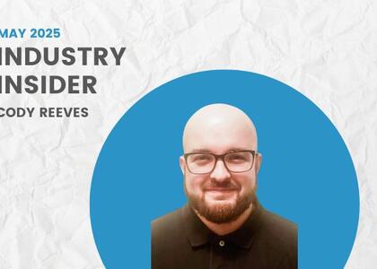 Headshot of Cody Reeves for the Industry Insider