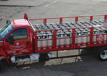 This truck shows how propane autogas fleet partnerships can benefit all