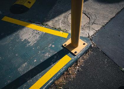 Propane bollard trip and fall case